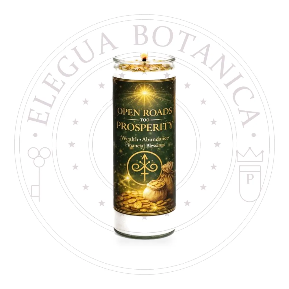 Open Roads to Prosperity Candle