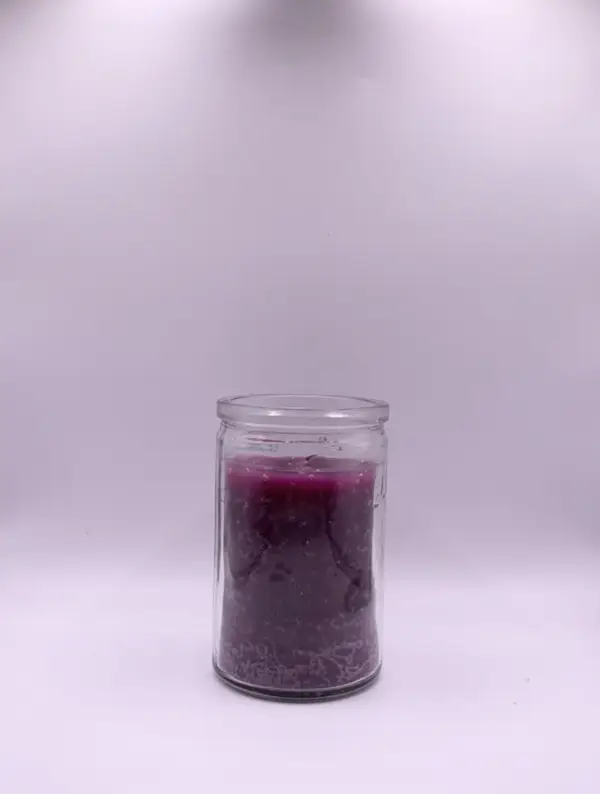 50 Hour Glass Candle: Purple