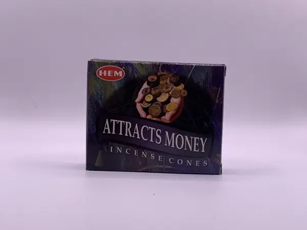 Attracts Money Incense Cones