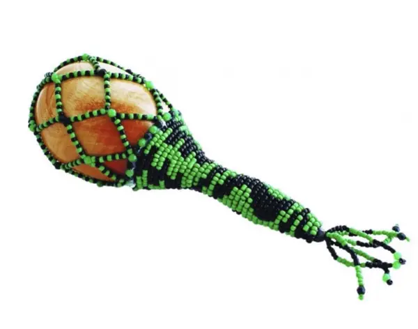 Beaded Orisha Maraca