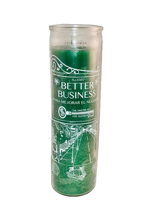 Better Business 7 Day Glass Candle