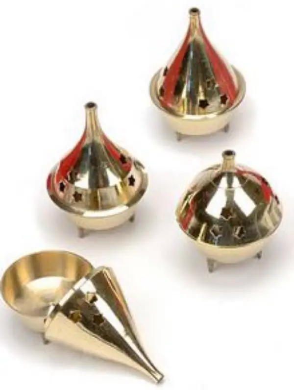 Brass Cone Incense Burner