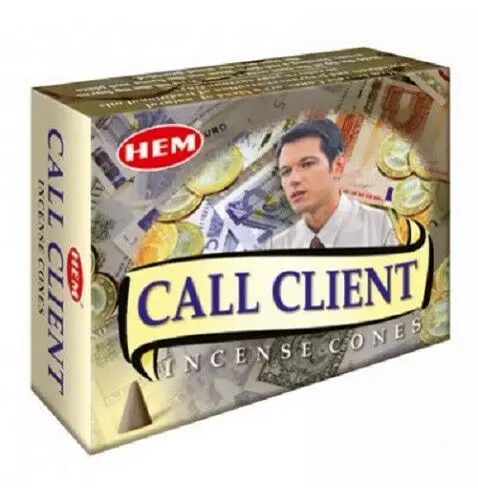 Call Client Incense Cones