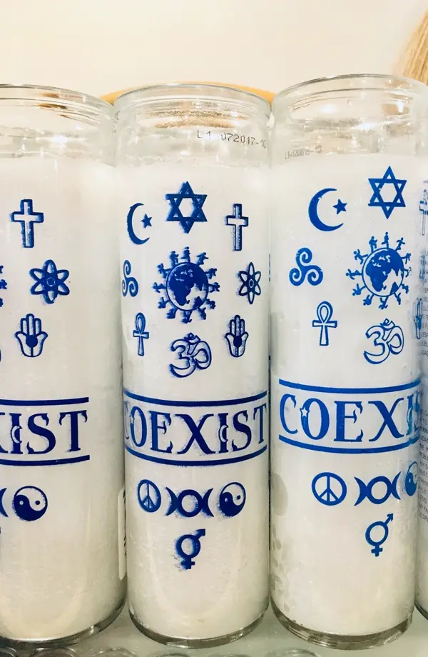 Coexist: 7 Day Glass Candle