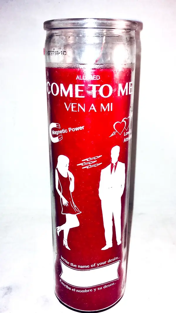 Come To Me 7 Day Glass Candle