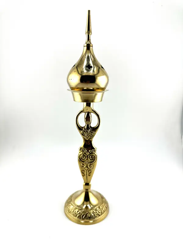Goddess Brass Incense Cone Burner