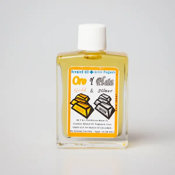 Gold and Silver Dressing Oil