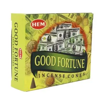 Good Fortune Incense Cones