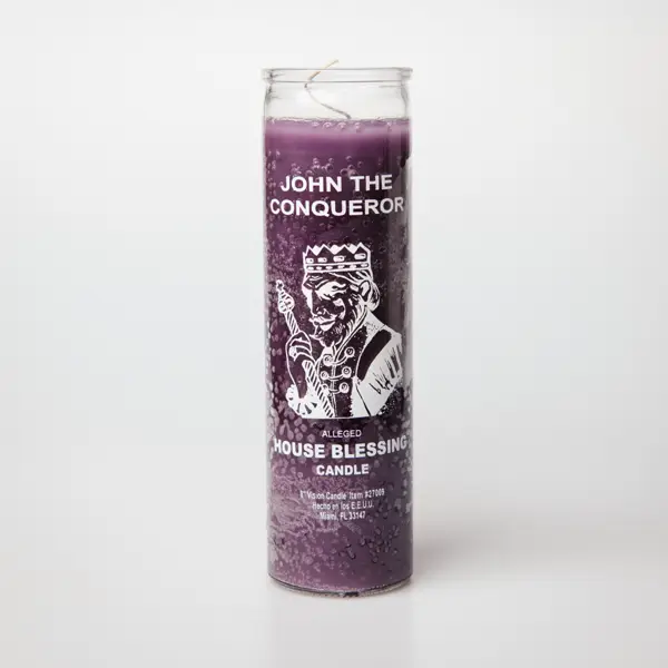 John the Conqueror 7 Day Candle- Purple