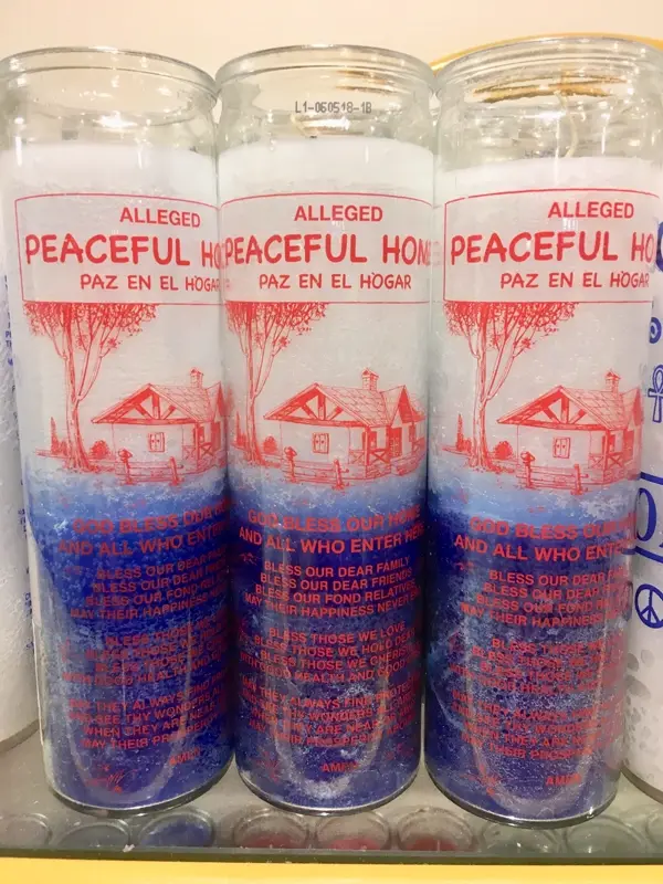 Peaceful Home: 7 Day Candle