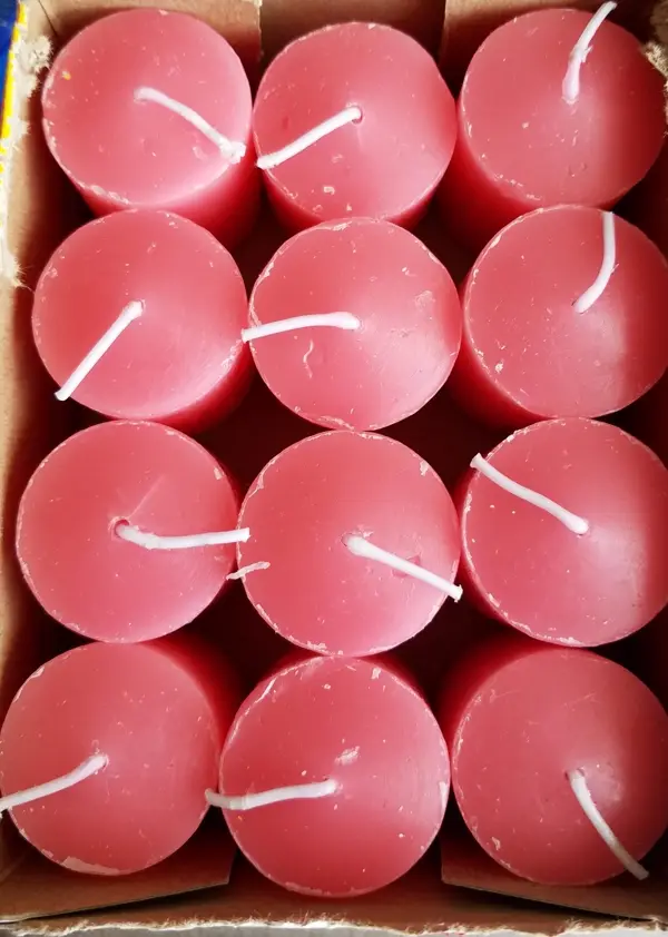 Pink Votive Candle