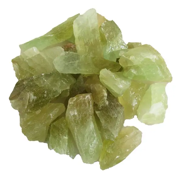 Raw Green Calcite