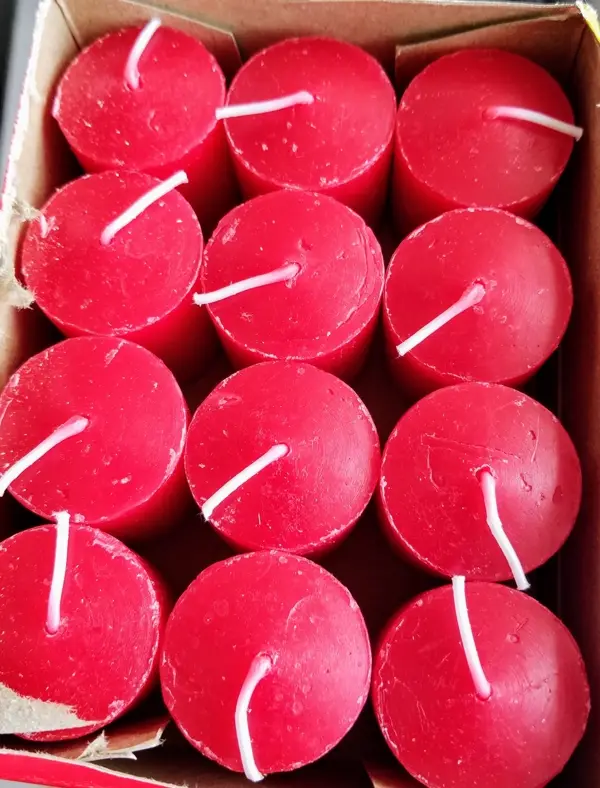 Red Votive Candle