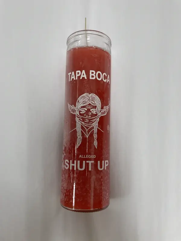 Shut Up 7 Day Glass Candle