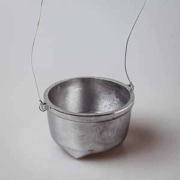 Silver Smudge Pot