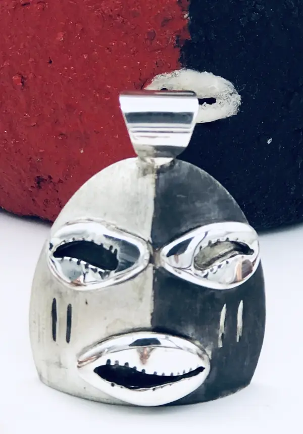 Sterling Silver Elegua Pendant