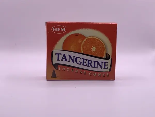 Tangerine Incense Cones