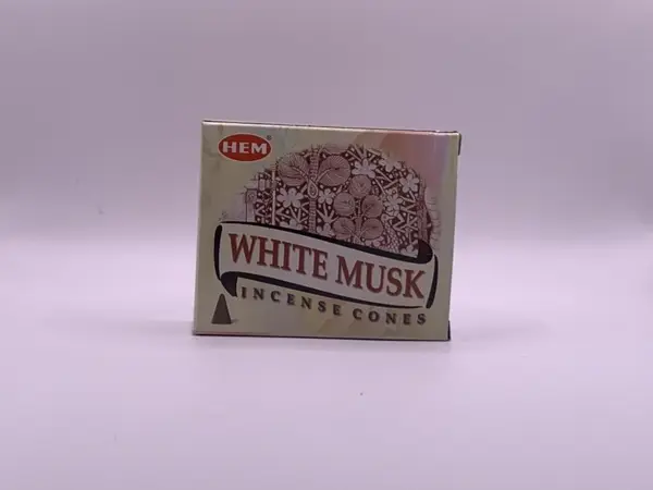 White Musk Incense Cones