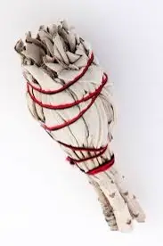 White Sage Smudge Stick 4′